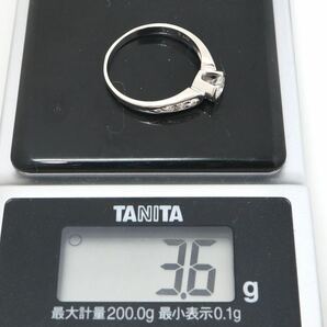 JEWELRY MAKI(ジュエリーマキ)◆Pt850 天然ダイヤモンドリング◆A 約3.6g 16号 0.38ct 0.12ct diamond ring指輪 jewelry ジュエリーEC3/ED4の画像9