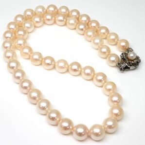 ◆アコヤ本真珠ネックレス/ 7 ◆A 約47.5g 約44.5cm 8.5-9.0mm珠 pearl パール jewelry necklace ジュエリー DH0/DH0の画像8