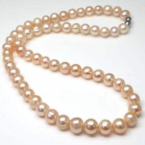 ◆本真珠ネックレス/ 38 ◆A 約41.9g 約46.5cm 8.5mm珠 pearl パール jewelry necklace ジュエリー DC8/DC8の画像7