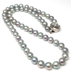 ◆アコヤ本真珠ネックレス/ 31 ◆A 約32.9g 約43.5cm 7.0-7.5mm珠 pearl パール jewelry necklace ジュエリー CE0/DE0の画像8