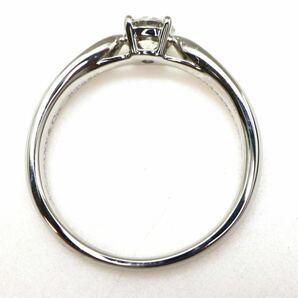 TIFFANY&Co.(ティファニー）◆Pt950 天然ダイヤモンドリング◆A 約3.2g 約7号 0.25ct diamond ring指輪 jewelry ジュエリーEC0/EC5の画像5