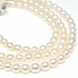TASAKI(田崎真珠)◆本真珠ネックレス/ 31 ◆As 約8.5g 約42.0cm 3.5-4.0mm珠 ベビーパール pearl jewelry necklace ジュエリー ED0/ED0の画像4