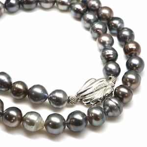 * south . Black Butterfly pearl necklace /19*A approximately 35.5g approximately 42.0cm 7.5-8.0mm.pearl pearl jewelry necklace jewelry EB5/EB5