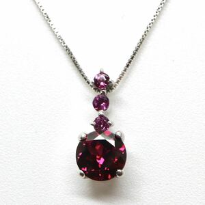 ◆ K14 Natural Road Light Garnet Collece ◆ Приблизительно 1,9 г около 40,5 см Гранат Ювелирные украшения EA2/EA2