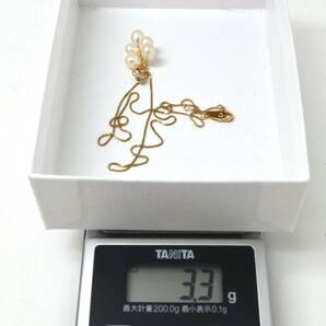TASAKI(田崎真珠)◆K18 本真珠ネックレス◆A 約3.3g 約40.0cm パール pearl jewelry ジュエリー necklace EA2/EA4の画像7