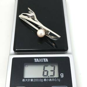 MIKIMOTO(ミキモト)◆アコヤ本真珠タイピン◆A 約6.3g パール pearl pendant broach jewelry CG5/CG5の画像7