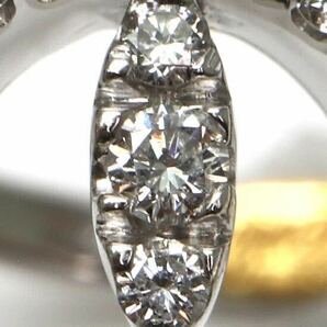 ◆K18 天然ダイヤモンドリング◆A◎ 約4.0g 約11号 diamond ジュエリー 指輪 ring ED4/ED7の画像4