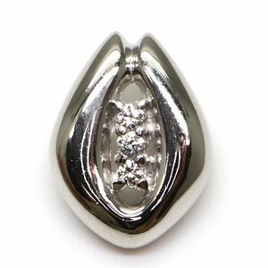 POLA jewelry(ポーラ)◆Pt900 天然ダイヤモンドペンダントトップ◆A 約3.2g diamond pendant top EA6/EA7