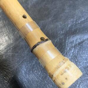 韓国 タンソ 短簫 竹製 縦笛 韓国伝統楽器 未使用の画像7