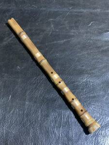 韓国 タンソ 短簫 竹製 縦笛 韓国伝統楽器 未使用品