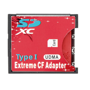 SD card -CF card TypeI conversion adaptor SDHC SDXC CompactFlash [ postage 230 jpy ]