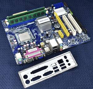 Foxconn G41MXE G41 LGA775 DDR3 Microatx Motherboard CPU (Core2 Duo E6600) ОЗУ (листы 2GX2) включали относительно красивые товары (Tube: MV60