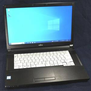 富士通 LIFEBOOK A577/S Core i3 7130U メモリー:8GB HDD:500GB DVD-ROM 15.6TFT(HD) Windows11 Pro (管:CX02