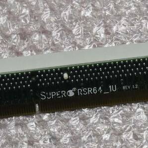 PCI ライザーカード(PCI-X 64bit) SUPERMICRO RSR64_1U 接続コネクターはPCI-X(64bit)になります (管:P06の画像2