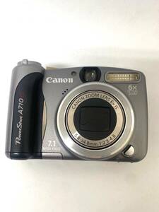 Canon キャノン PowerShot A710 IS デジカメ コンパクトカメラ デジタルカメラ 通電確認済み コンデジ yt040703