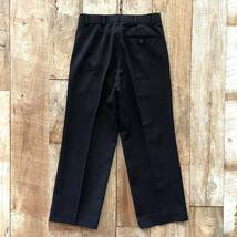 【希少美品】イギリス軍 ロイヤルネイビー Royal Navy No.3 Dress Trousers ドレスパンツ トラウザーパンツ S ブラック 古着 ヴィンテージ_画像4