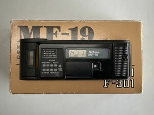 【箱・説明書付】ニコン　Nikon MF-19 (F-301,501用データバック)