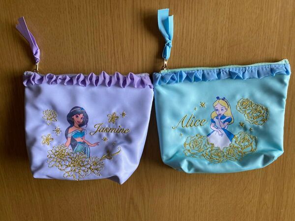 ディズニー プリンセス ジャスミン アリス ポーチ