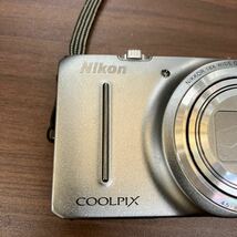  Nikon ニコンCOOLPIX S9300 デジタルカメラ　シルバー　 18× WIDE OPTICAL ZOOM ED VR デジカメ_画像6