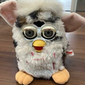 希少ファービーセット Furby TOMY トミー バーチャルペット ぬいぐるみ 昭和レトロ 電子ペット 当時物 Furby バーチャルペットの画像2