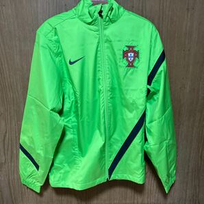 NIKE サッカーウェア セットアップ上下セット ポルトガル ウープンウォームアップ Sサイズ （USサイズ） ナイキ 緑色 サッカーの画像5