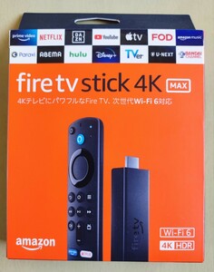 ★Amazon fire stick tv 4K MAX 未開封新品