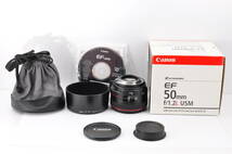 Canon Ef 50Mm F1.2L Usm 元箱付 新品同様 超絶美品 #FD05_画像2