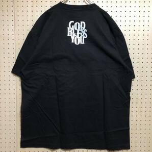 【XXL】Example God Bless You Print Tee Shirt Black イグザンプル ゴッド ブレス ユー プリント Tシャツ ブラック 黒 半袖 T230の画像2