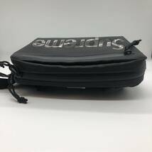 Supreme Waist Bag 21SS Black シュプリーム ウエスト バッグ ブラック 黒 ポーチ カバン サコッシュ T223_画像4