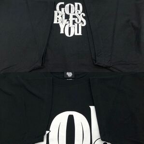 【XXL】Example God Bless You Print Tee Shirt Black イグザンプル ゴッド ブレス ユー プリント Tシャツ ブラック 黒 半袖 T230の画像5