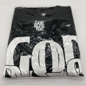 【XXL】Example God Bless You Print Tee Shirt Black イグザンプル ゴッド ブレス ユー プリント Tシャツ ブラック 黒 半袖 T230の画像3