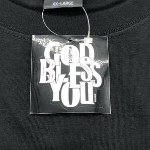 【XXL】Example God Bless You Print Tee Shirt Black イグザンプル ゴッド ブレス ユー プリント Tシャツ ブラック 黒 半袖 T230の画像8