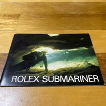 ③サブマリーナ 冊子 1988年ロレックス 16803 16808 16800 5513/0 16660 ROLEX SUBMARINER SEA-DWELLER booklet OYSTER 超希少品_画像1