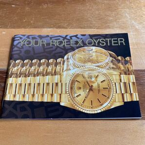 3750【希少必見】ロレックス オイスター冊子 取扱説明書 1999年度版 ROLEX の画像1