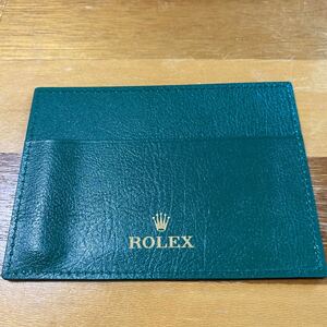 3766【希少必見】ロレックス カードケース Rolex