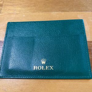 3772【希少必見】ロレックス カードケース Rolex