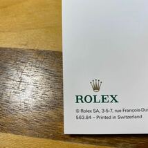 3781【希少必見】ロレックス ワールドワイドサービス冊子 ROLEX WORLDWIDE SERVICE_画像3