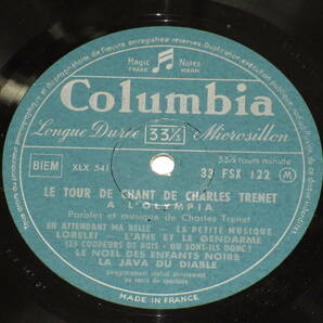 ◆外盤 シャルル・トレネ CHARLES TRENET LE TOUR DE CHANT DE CHARLES TRENET オリジナル盤 シャンソンの画像4