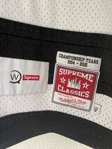 【サイズL】WTAPS supreme Mitchell & Ness Hockey Jersey ブラック 黒 ユニフォーム ゲームシャツ ホッケーシャツ_画像6
