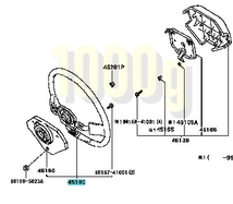 【トヨタ純正新品】TOYOTA 未使用品 ★超希少品★ ランクル70 ランドクルーザー ハンドル ステアリングホイール 3本ウレタン素材 グレー_画像3