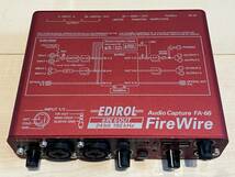 Edirol FA-66 オーディオインターフェース FireWire_画像2