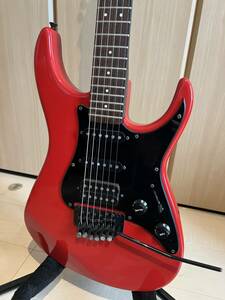 Fernandes FR-55 SSHピックアップ Red ショートスケール Fシリアル