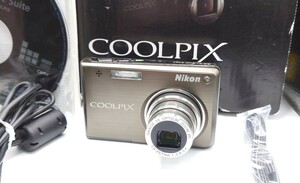 【SR-239】 Nikon COOLPIX S710 コンパクトデジタルカメラ NIKKOR 3× OPTICAL ZOOM VR 7.9-23.7mm 1:2.8-5.4