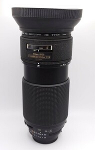 【SR-226】 Nikon ED AF NIKKOR 80-200mm 1:2.8 一眼レフカメラ ニコン ニッコール 望遠ズーム レンズ 通電確認 OK