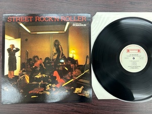 良品LP★44MAGNUM/44マグナム★STREET ROCK'N ROLLER/輸入盤（1984年）★新品保護袋付★ACTIONdeadendloudnessBLIZARDANTHEMX-RAYRAJAS