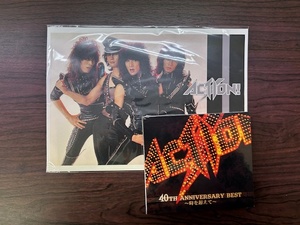 限定特典付★ACTION/アクション★40th Anniversary BEST・時を超えて★2024リマスター盤★44magnumdeadendloudnessBLIZARDANTHEMX-RAYRAJAS