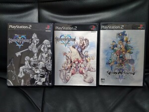 PS2 キングダムハーツ1+2+1FINALmix 計3本セット KINGDOM HEARTS