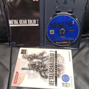 PS2 メタルギアソリッド 2 + 2ドキュメント + 2サブスタンス + 3 + 3サブスタンス シリーズ5作セットの画像4