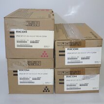 外箱開封 4色セット 純正 RICOH リコー IPSiO SP トナーカートリッジ C310H ブラック シアン マゼンタ イエロー 【送料無料】 NO.5147_画像1