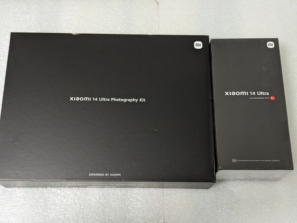 新品 Xiaomi 14 Ultra グローバル版 ホワイト ＋ Photography Kit セット SIMフリー 